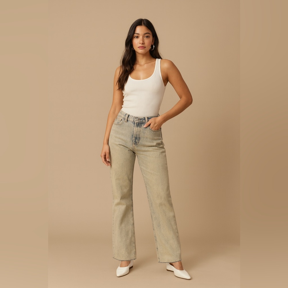 Tank Air Straight Jeans Size XS
